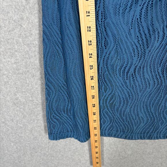 Plenty‎ Anthropologie Dress 2 Silk Lace Sheer Puff Twee Quirky Feminine Mod 50s - Picture 8 of 13